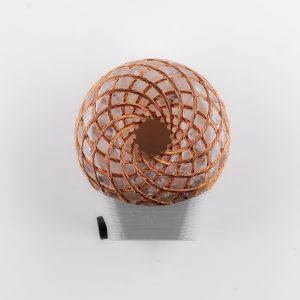 Clear Quartz Resonator with External Amplifier — Precision Energy Alignment